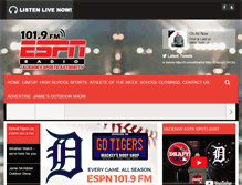 Tablet Screenshot of jacksonespn.com